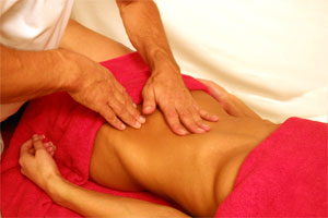 Bauchmassage